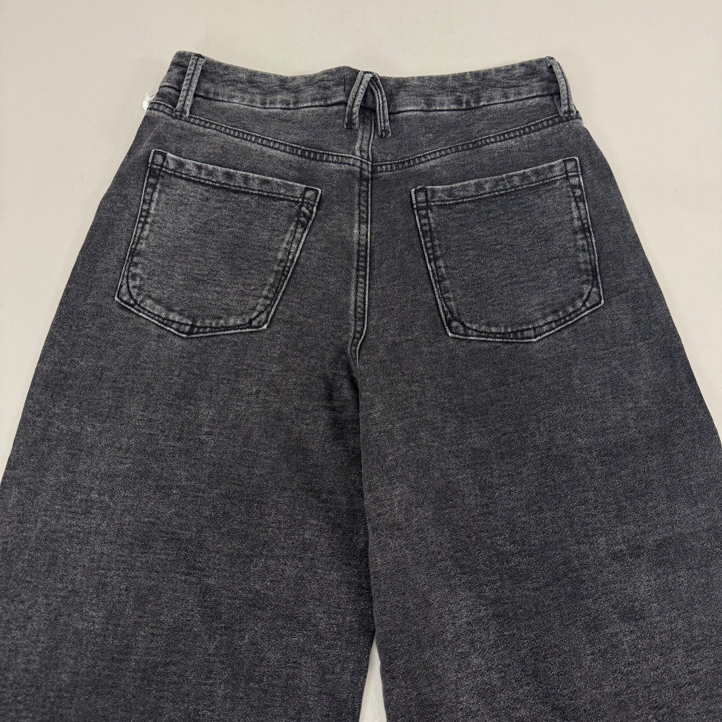 GOOD AMERICAN Jeanius Good Skate Jeans Women's Sz 10 Black GS0409BVN