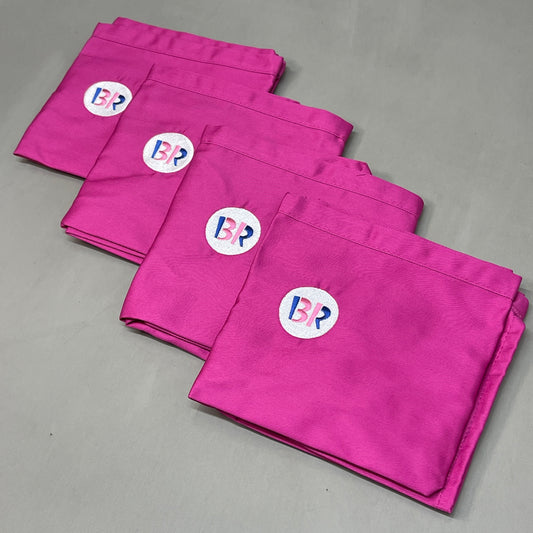 BASKIN ROBBINS 4-PACK! Uniform Waist Apron One Size Pink (New)