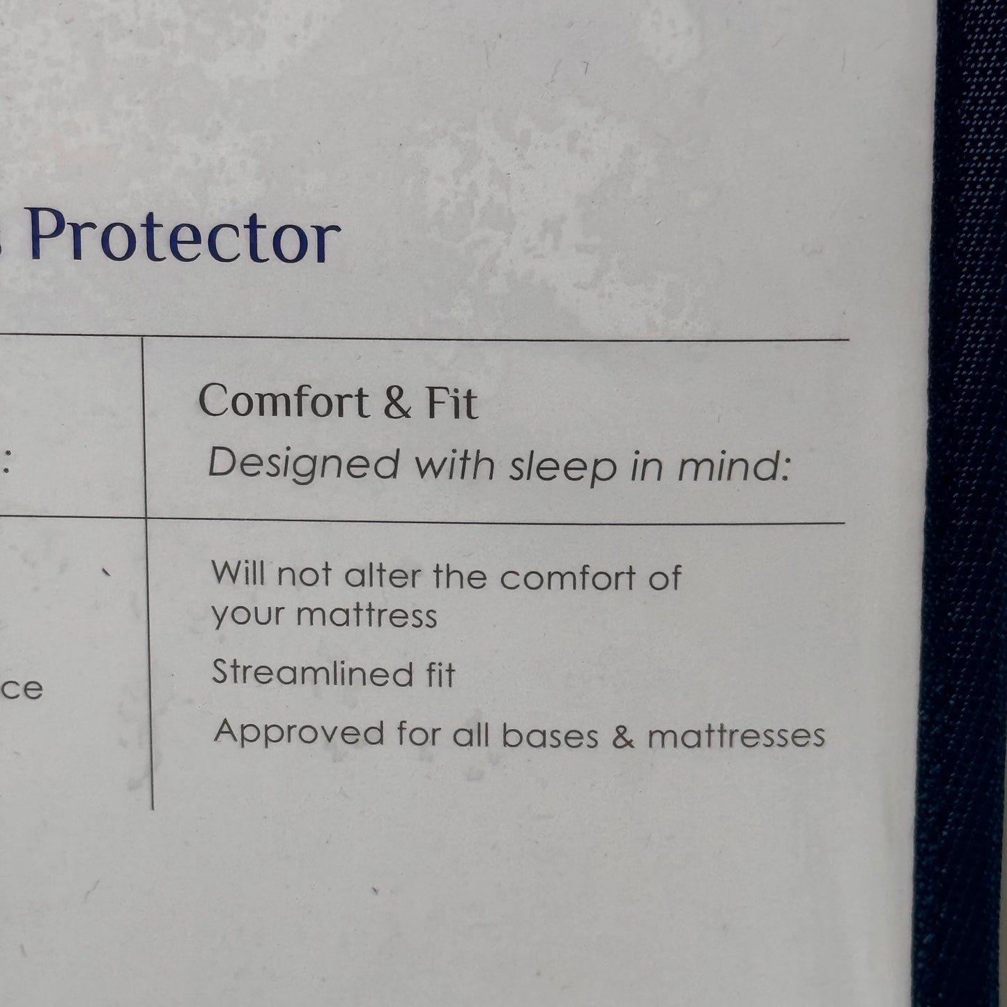 PURE CARE Premium Protection Mattress Protector Universal Depth Twin FTATE33