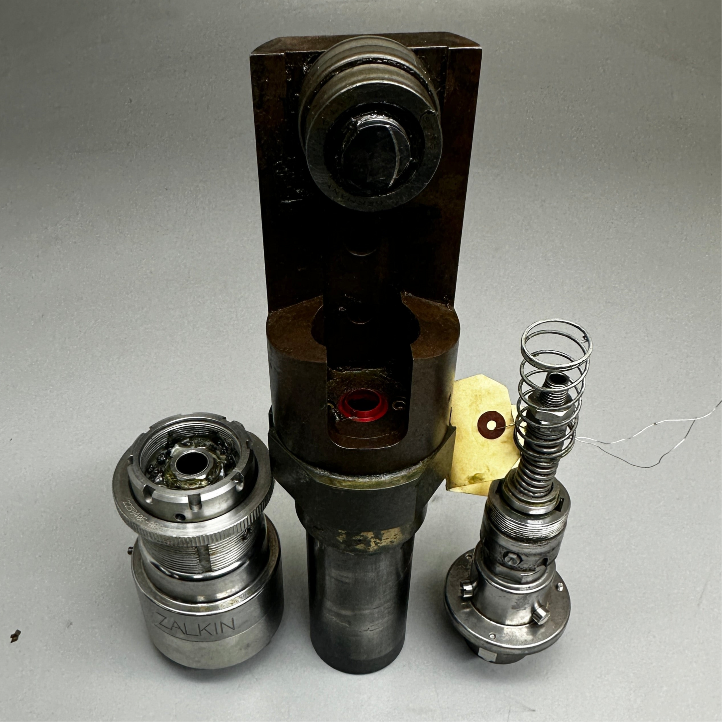 ZALKIN Capper Head Assembly Industrial Bottle Capping Component (AS-IS)