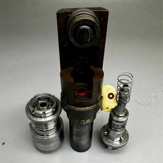 ZALKIN Capper Head Assembly Industrial Bottle Capping Component (AS-IS)