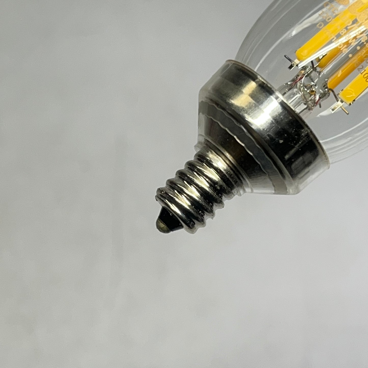 SUNLITE (4 PACK) Filament Light Bulb Chandelier 120 V E12 Warm White 81337