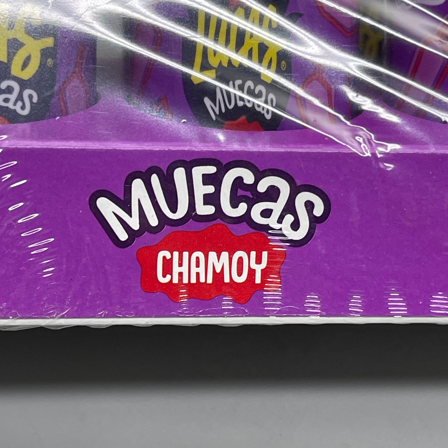 LUCAS 60-PACK! Muecas Chamoy Flavored Lollipop w/ Chili Powder BB 6/25 10256064