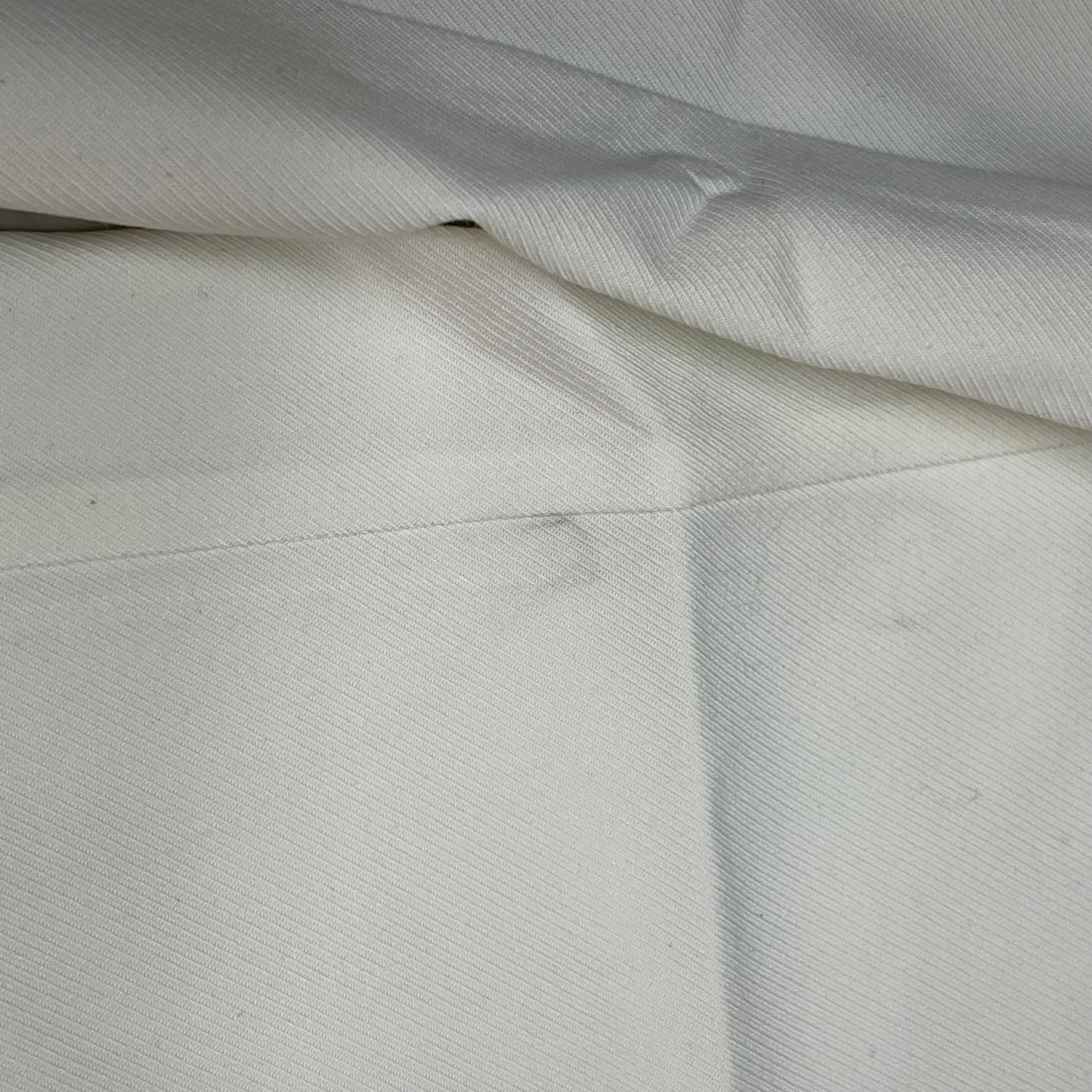 CHICOS Lightweight Straight Wide Leg Pants Women's Sz 0.5 White/Crème