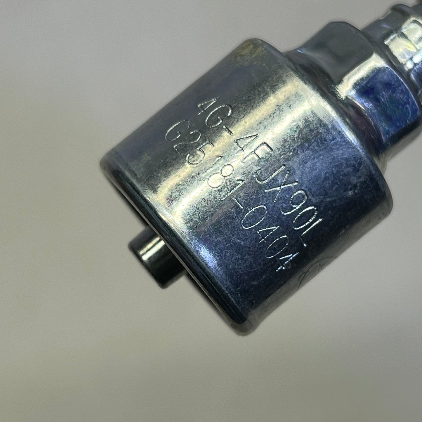 GATES Steel Coupling Megacrimp 7/16-20 Thread Silver 4G-4FJX90L G25181-0404