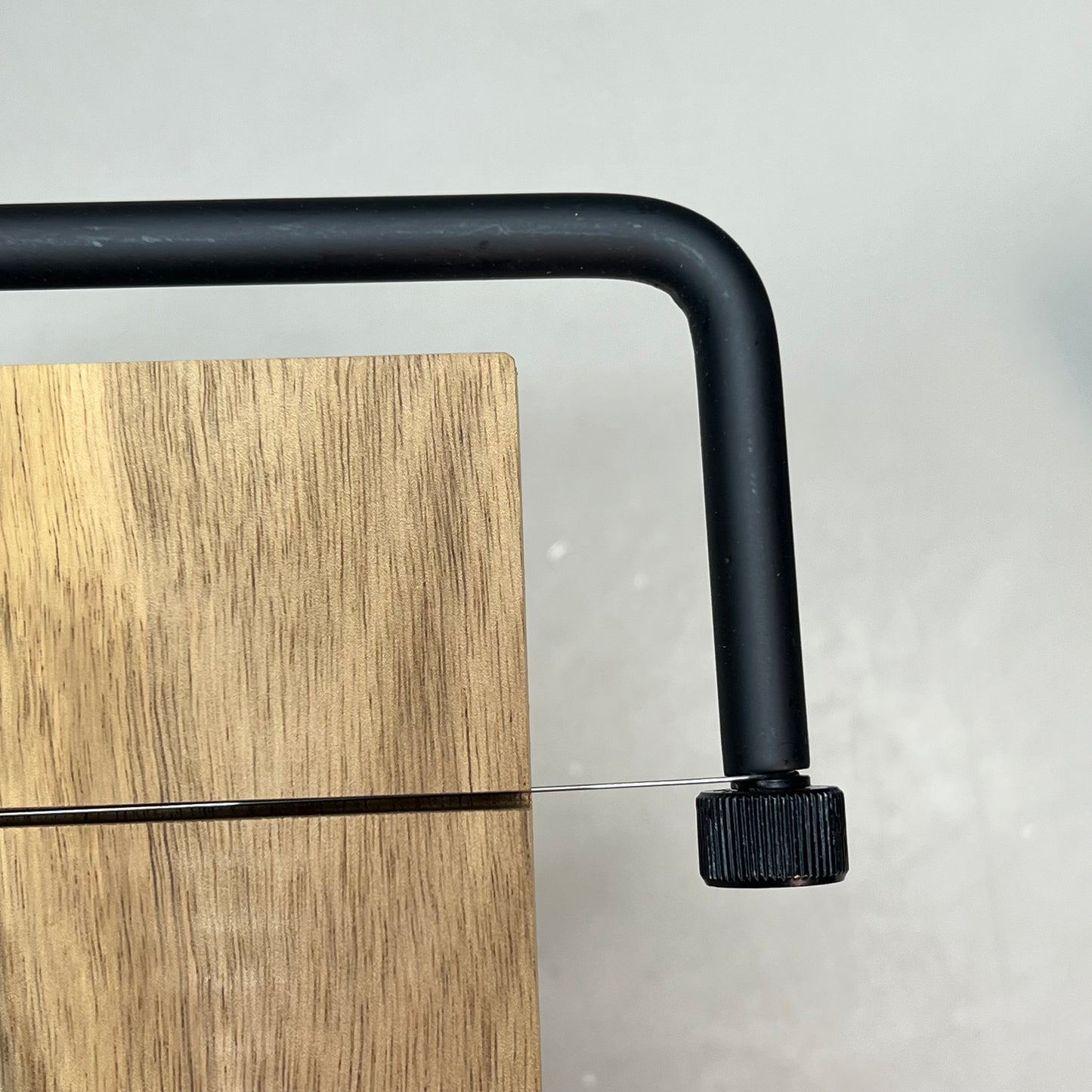 CREATIVE CO-OP Acacia Wood & Stainless Steel Cheese Slicer 10-3/4x7-1/2" DF8870