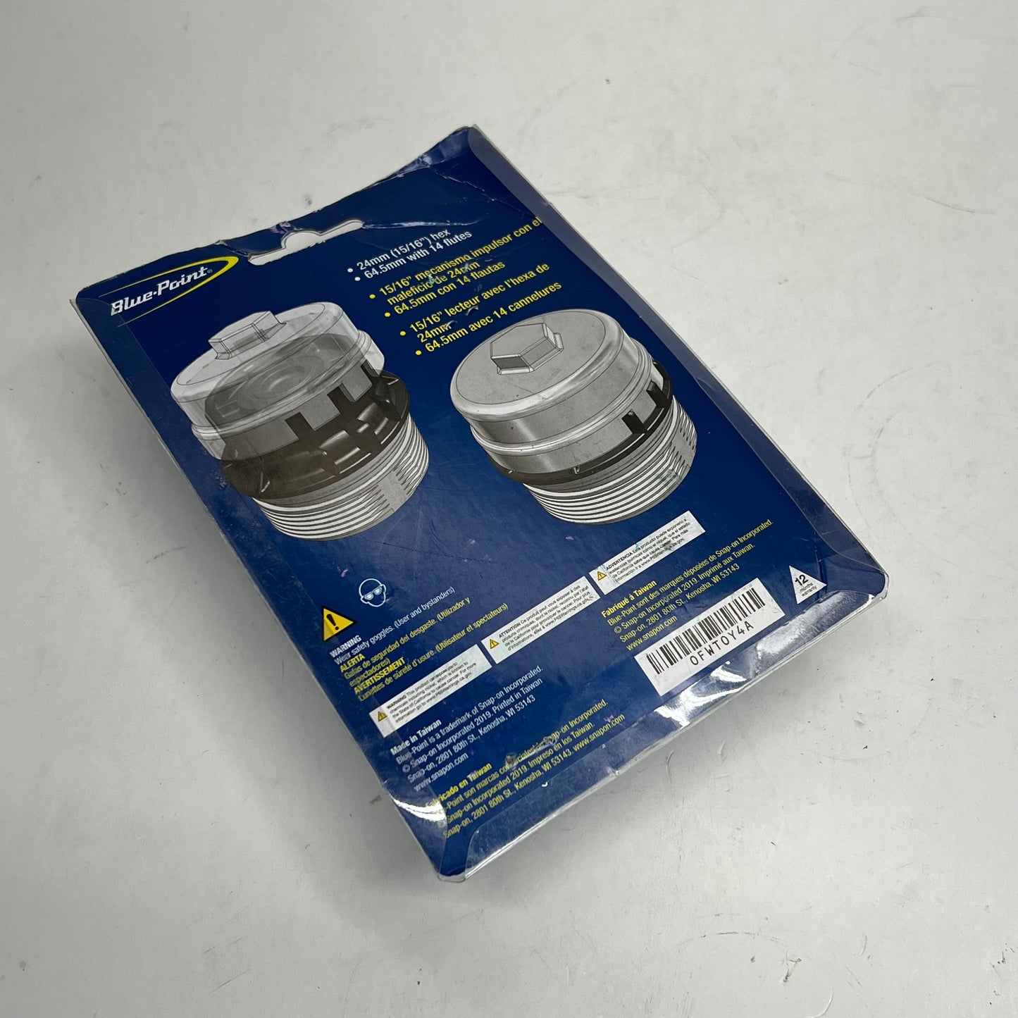 BLUE-POINT Oil Filter Wrench for Toyota/lexus 4 Cylinder Engines OFWTOY4A