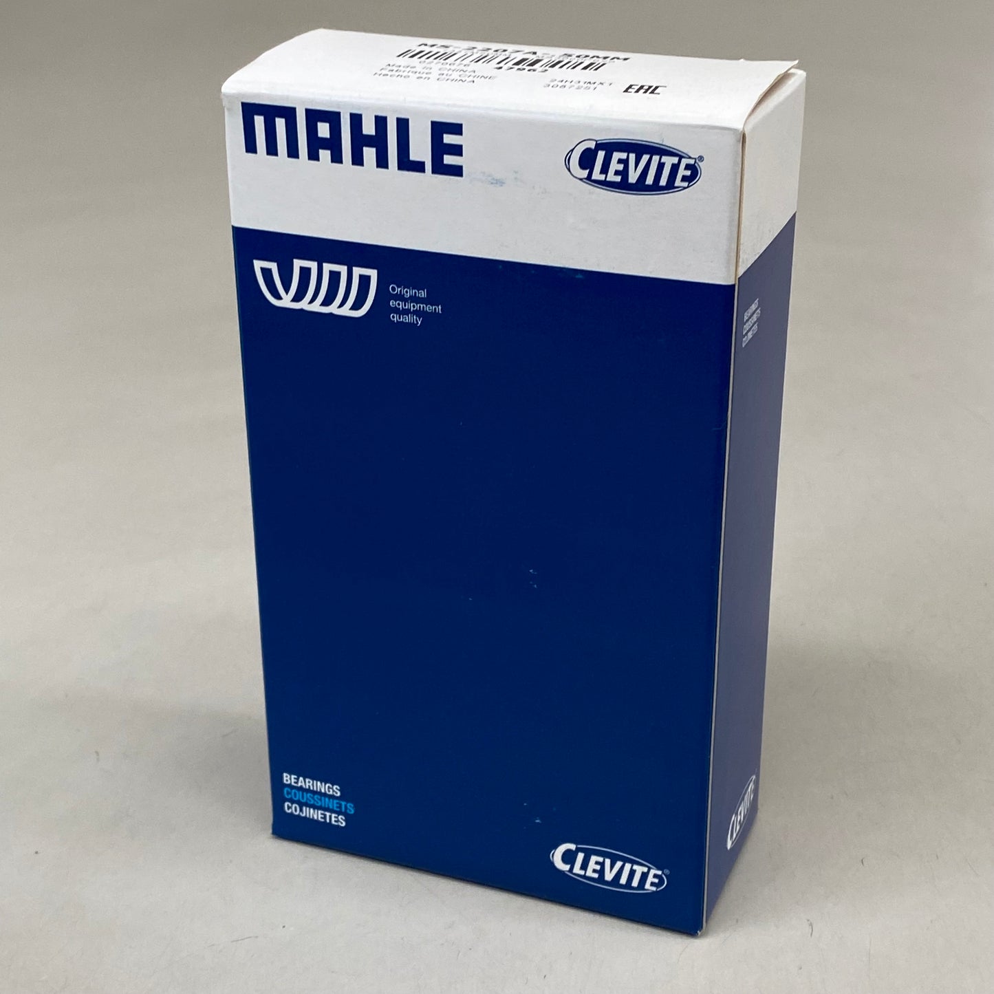 MAHLE (8 Pieces, 1 Box) Clevite Engine Crankshaft Main Bearing Set For Ford, Mercury, Jaguar MS-2207A-50MM