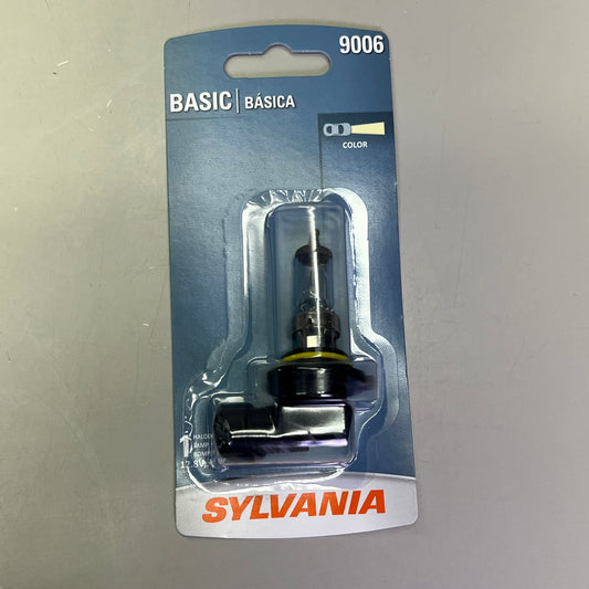 SYLVANIA (2 PACK) Basic Halogen Headlight Bulb OE Quality 12.8V 9006.BP