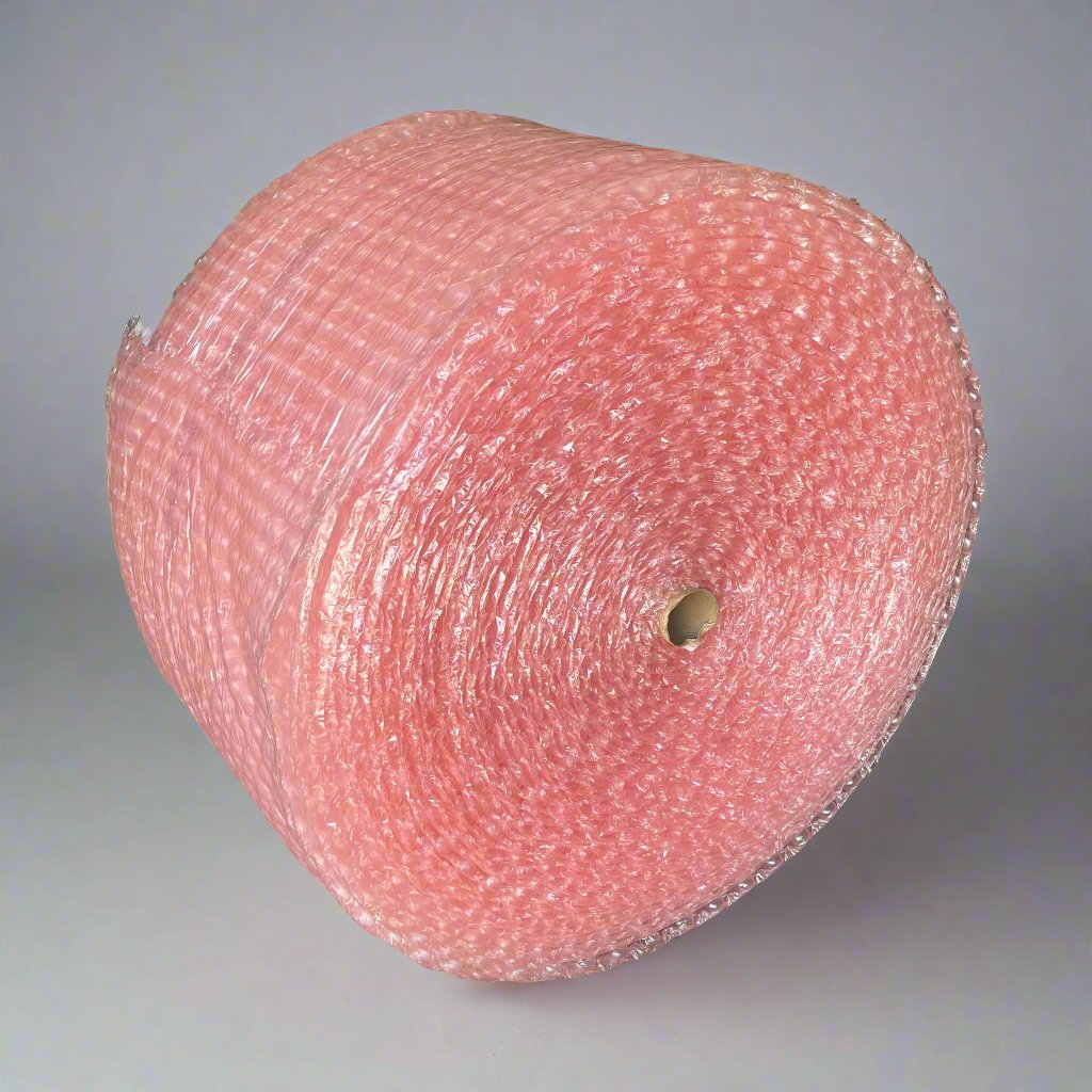 ULINE Anti-Static Bubble Roll 1/2”x 24”x 250’ S-1269P Pink