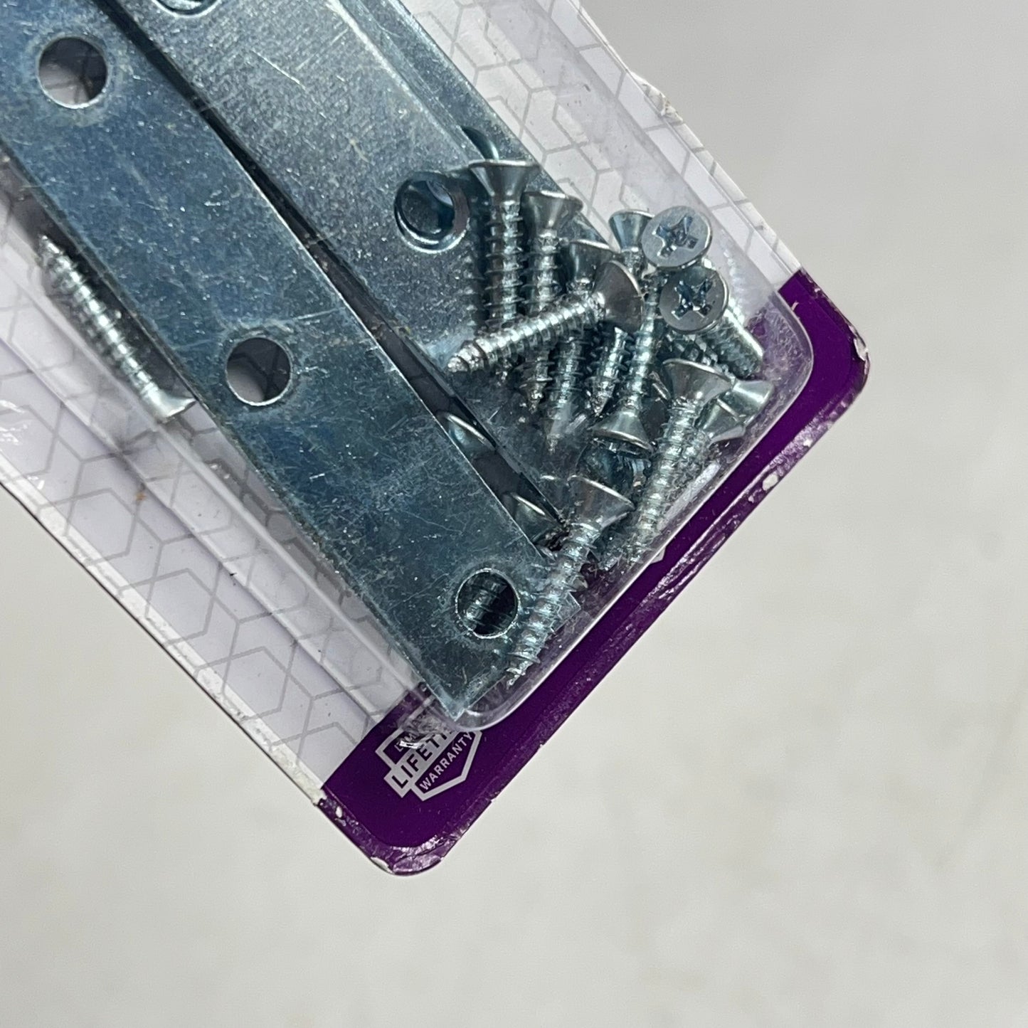 NATIONAL HARDWARE (3 PACK, 4 EACH) Mending Braces 4x5/8" Zinc Finish N114-405