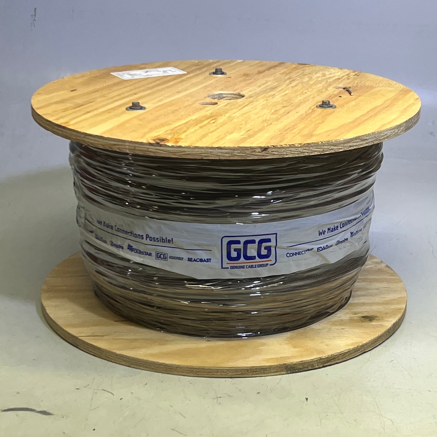 ZA@ GCS 16 Gauge Stranded Wire Brown 5000 ft. GXL16-1