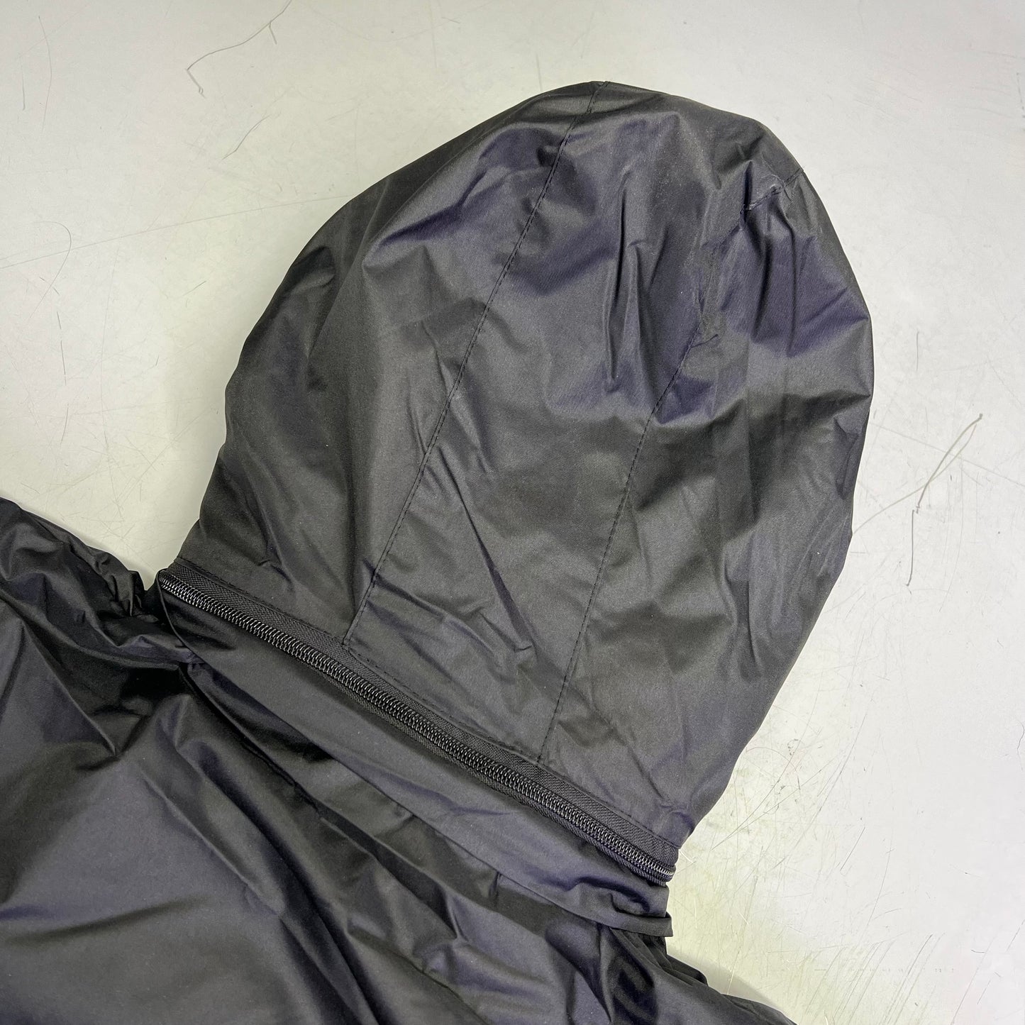 REVESS Fleece Lined Stripe Quilt Coat W/ Detachable Hood Men's Sz 3X Black