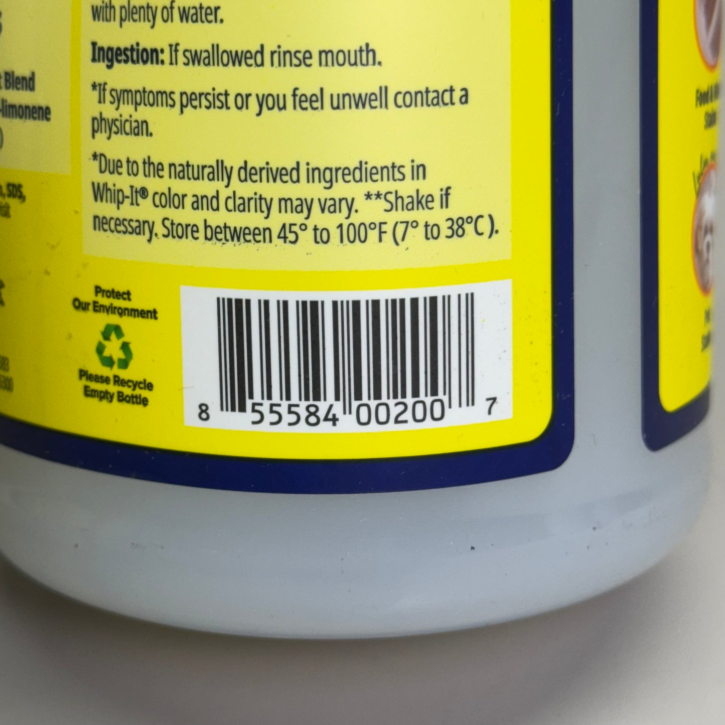 WHIP-IT (2 PACK) Stain Remover & Cleaner 32 fl oz