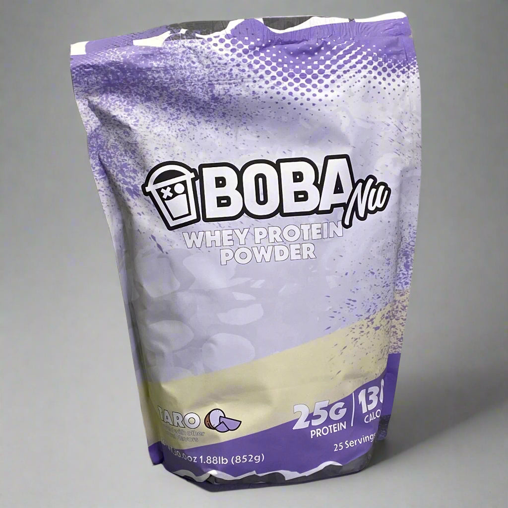 BOBA NUTRITION 25 Servings Whey Protein Powder 30 oz BB 01/28