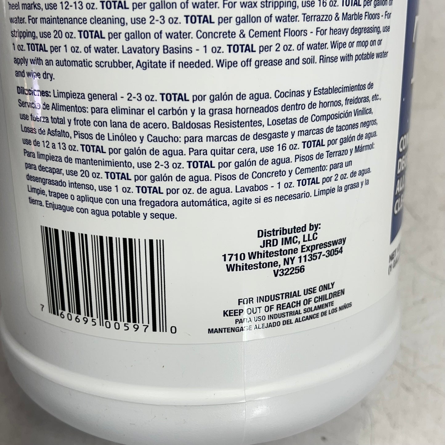 ZA@ SKYLINE  Pro Cleaning Solutions Total Concentrated Degreaser Cleaner 1 Gallon