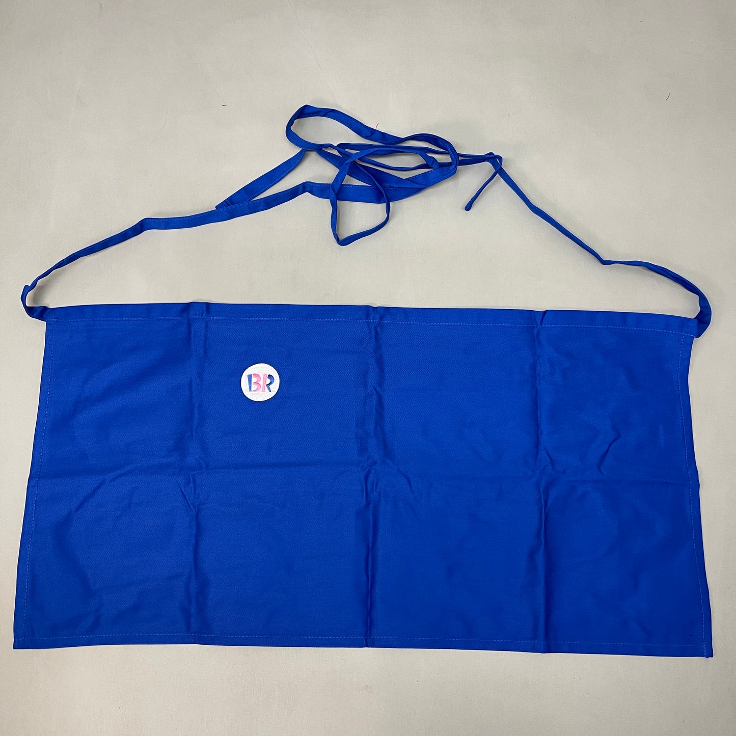 BASKIN ROBBINS 4-PACK! Uniform Waist Apron One Size Blue (New)