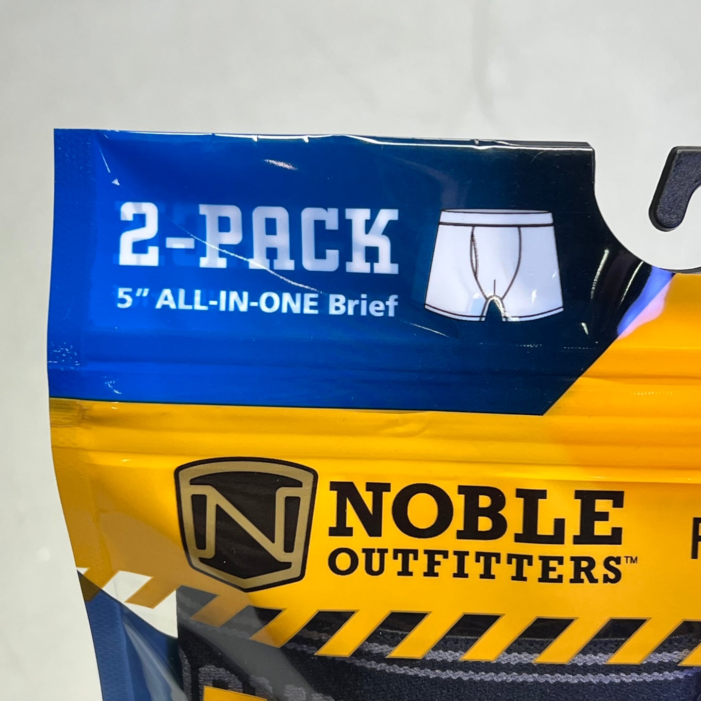 NOBLE OUTFITTERS (SET OF 2) The Best Dang Performance Brief Men's Sz L Olive