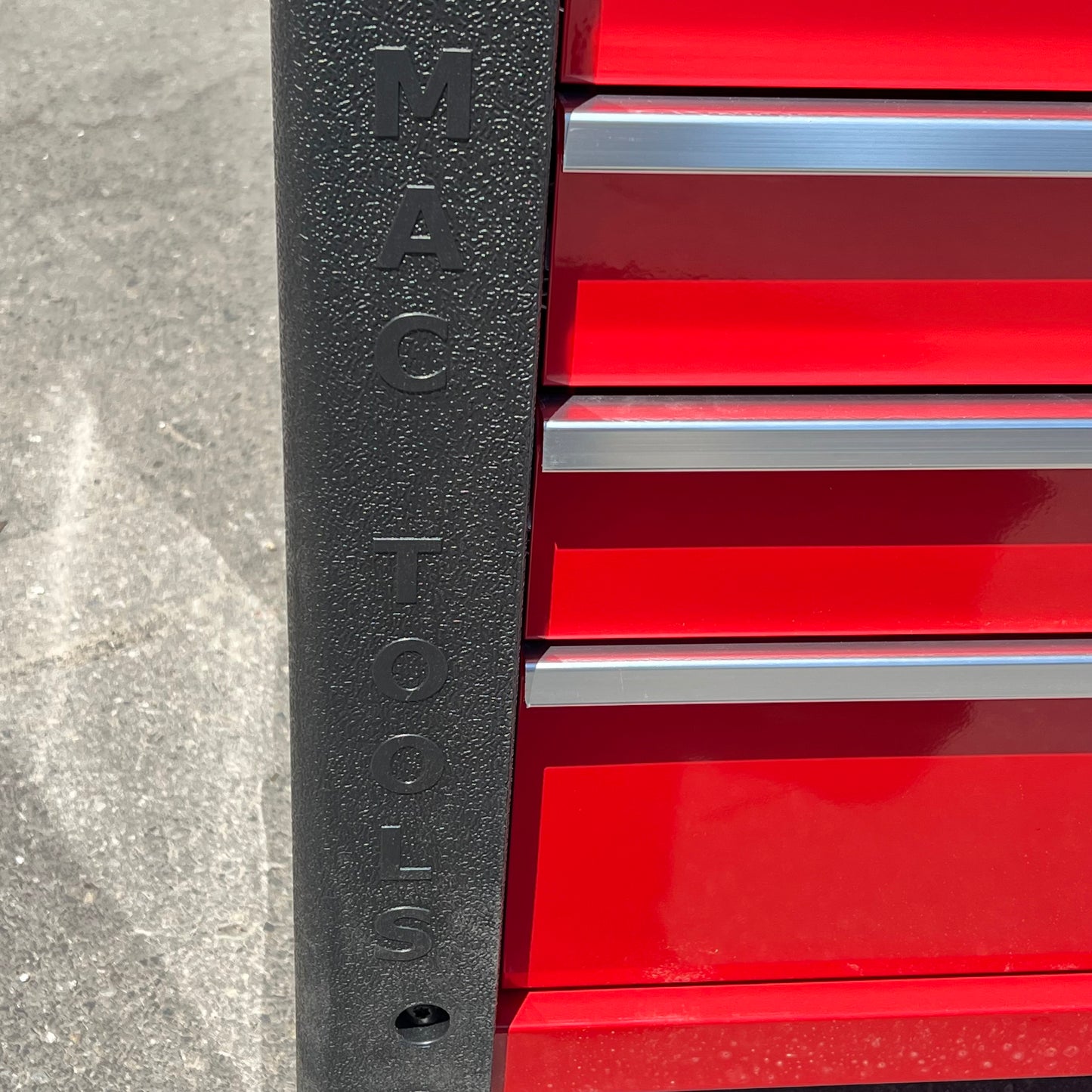 MAC TOOLS 7 Drawer Utility Cart  43" H x 41 W x 22 D Firebrick Red UC4222DTF-RD