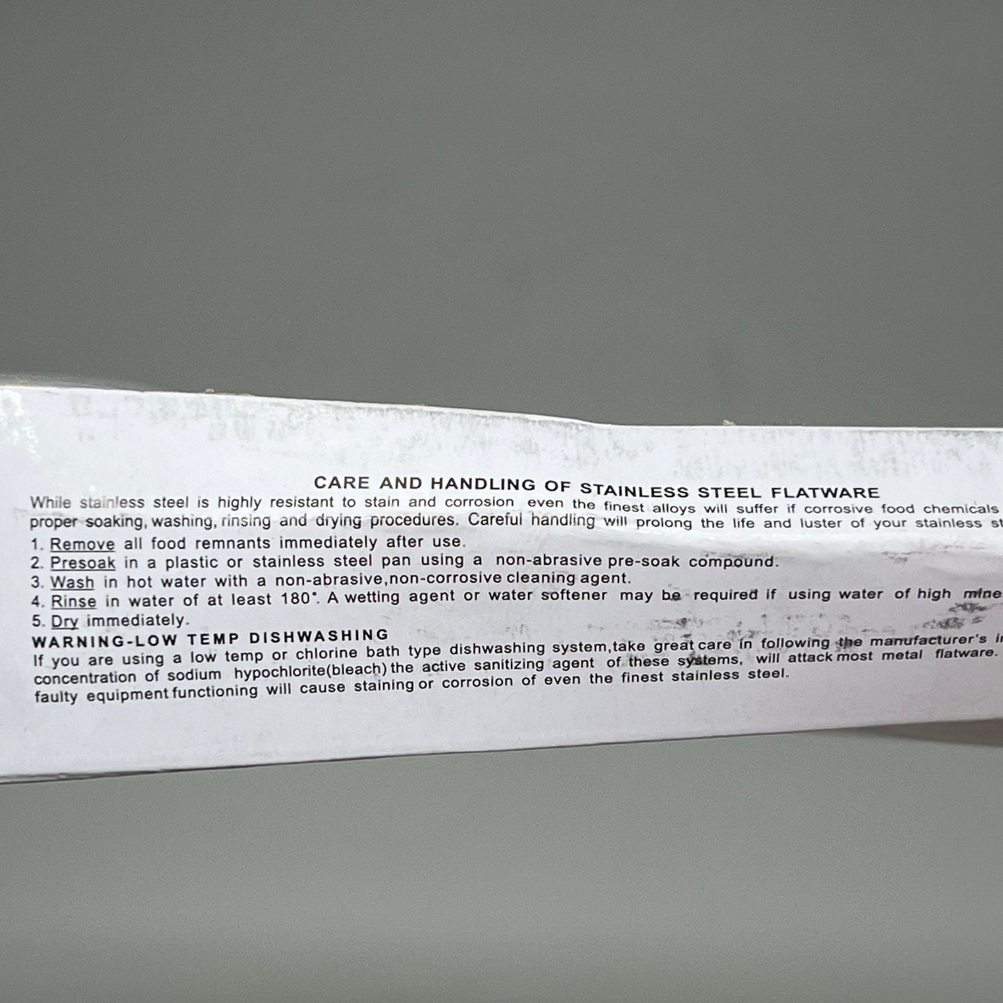 ZA@ PROWARE WINDSOR (36 PACK) MW Teaspoon Stainless Steel Flatware Silver 15962 D