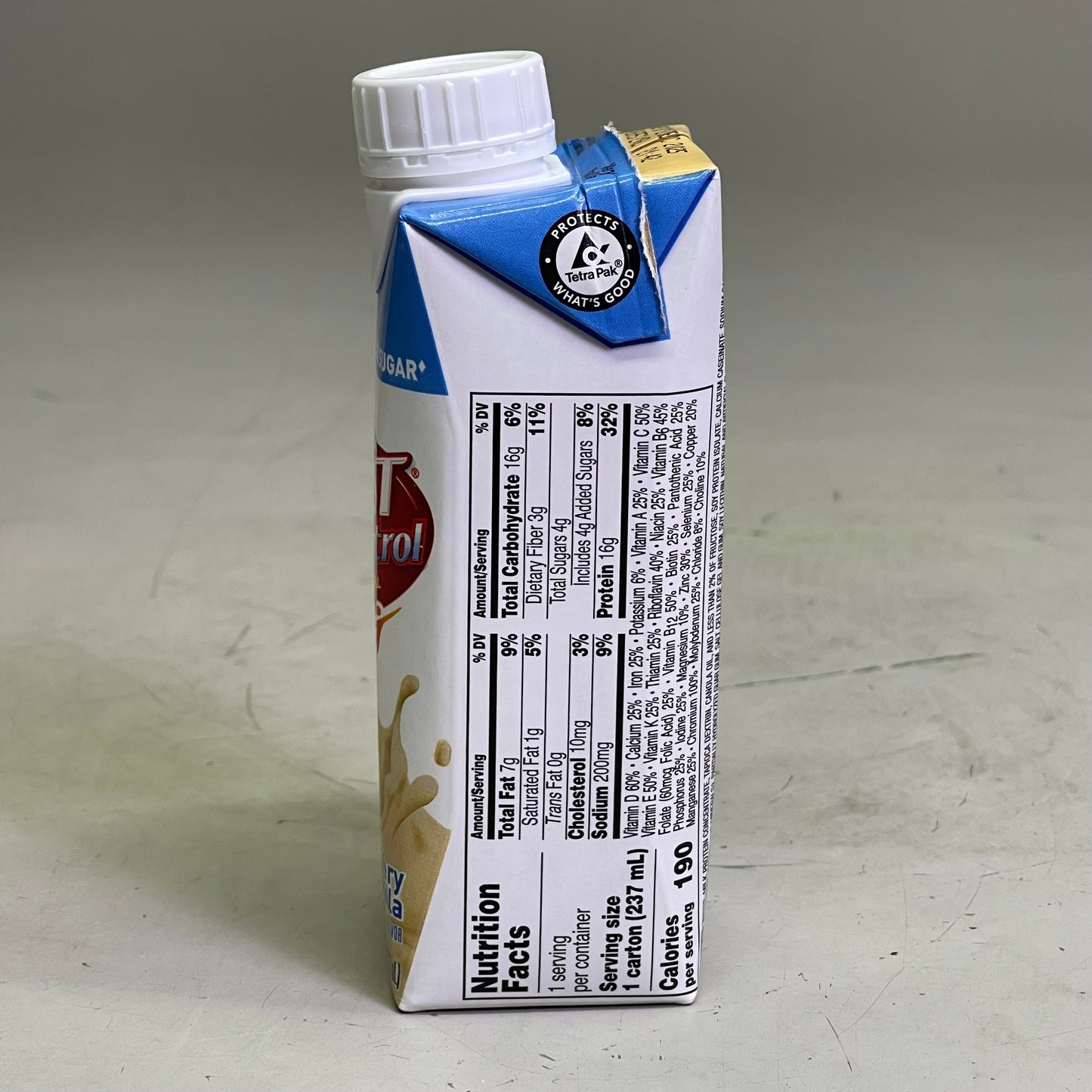 ZA@ NESTLE (24 Pack) Boost Breeze Very Vanilla Flavor 8 fl oz BB 12/25 C