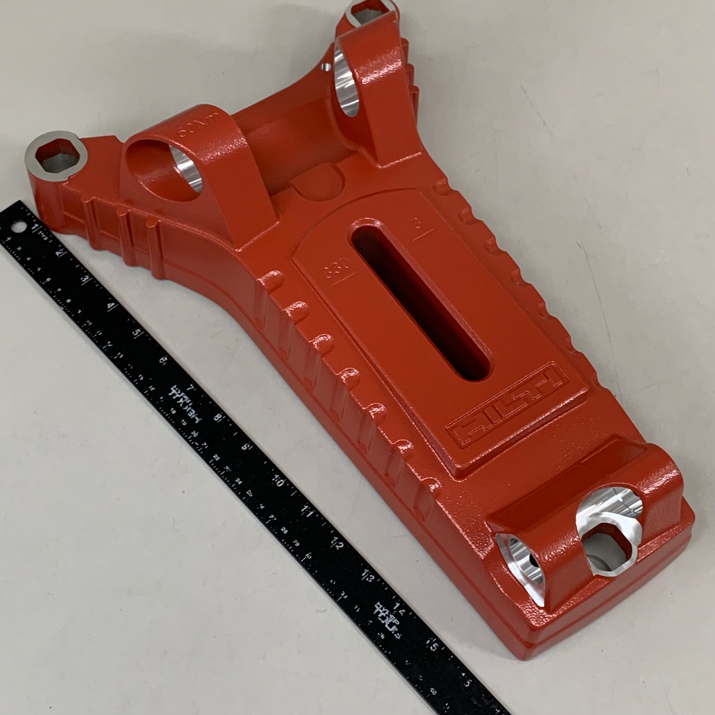 HILTI Drilling Rid Base Plat For DD-HD30 15"x5"x2" Red BASE PLATE- DD-HD30