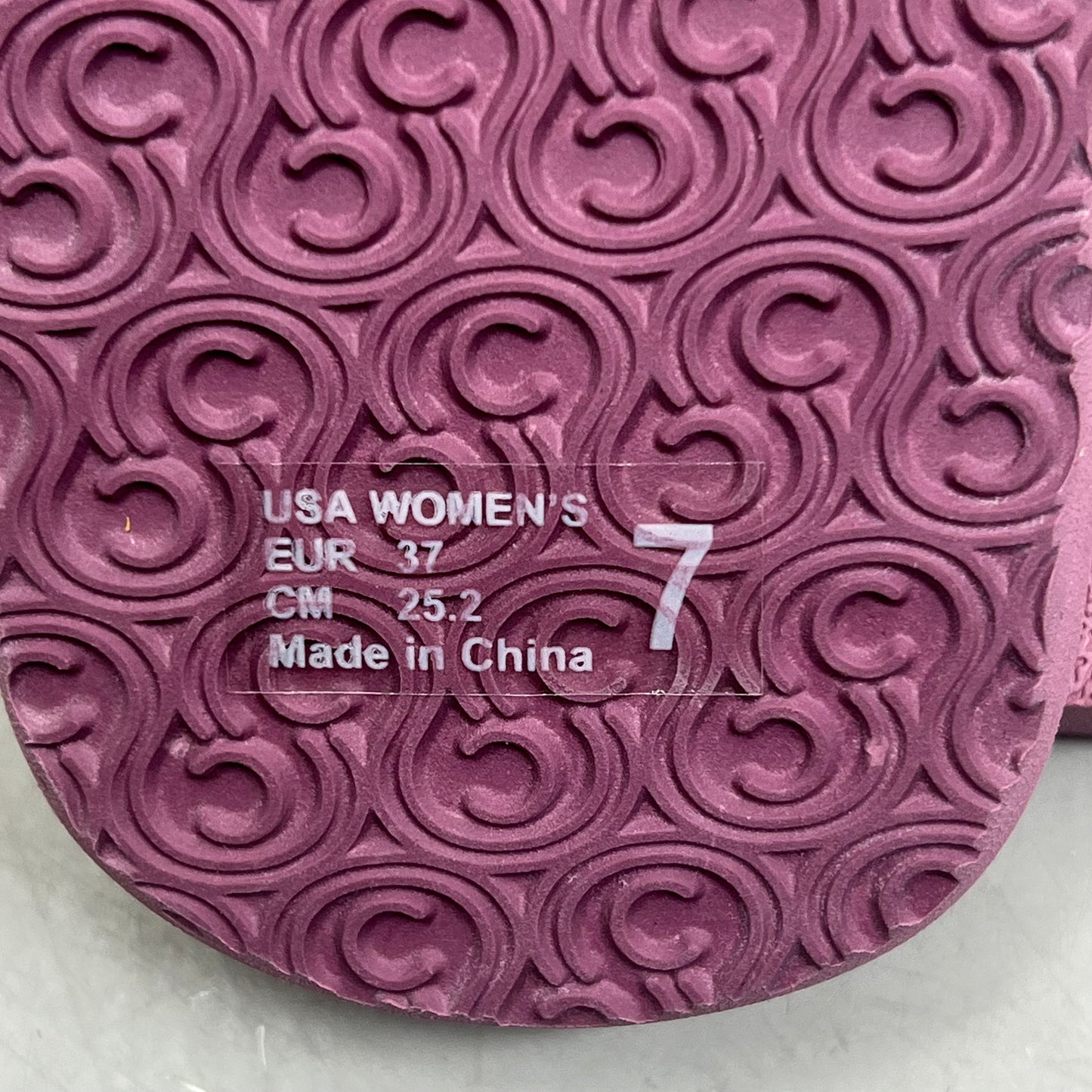 COBIAN Nia's Bounce 2 Sandals Women's Sz 7, EU 37 Mauve NIA25-003-7