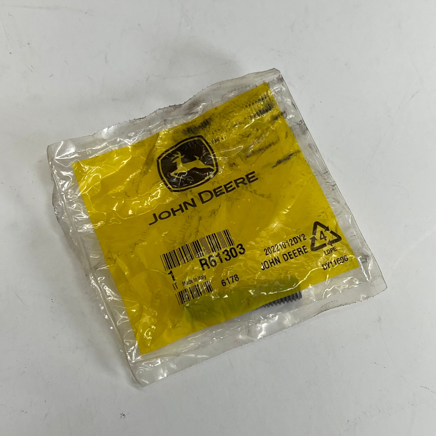 JOHN DEERE Genuine OEM Stud for Secure Fastening M10 x 45 Black R61303