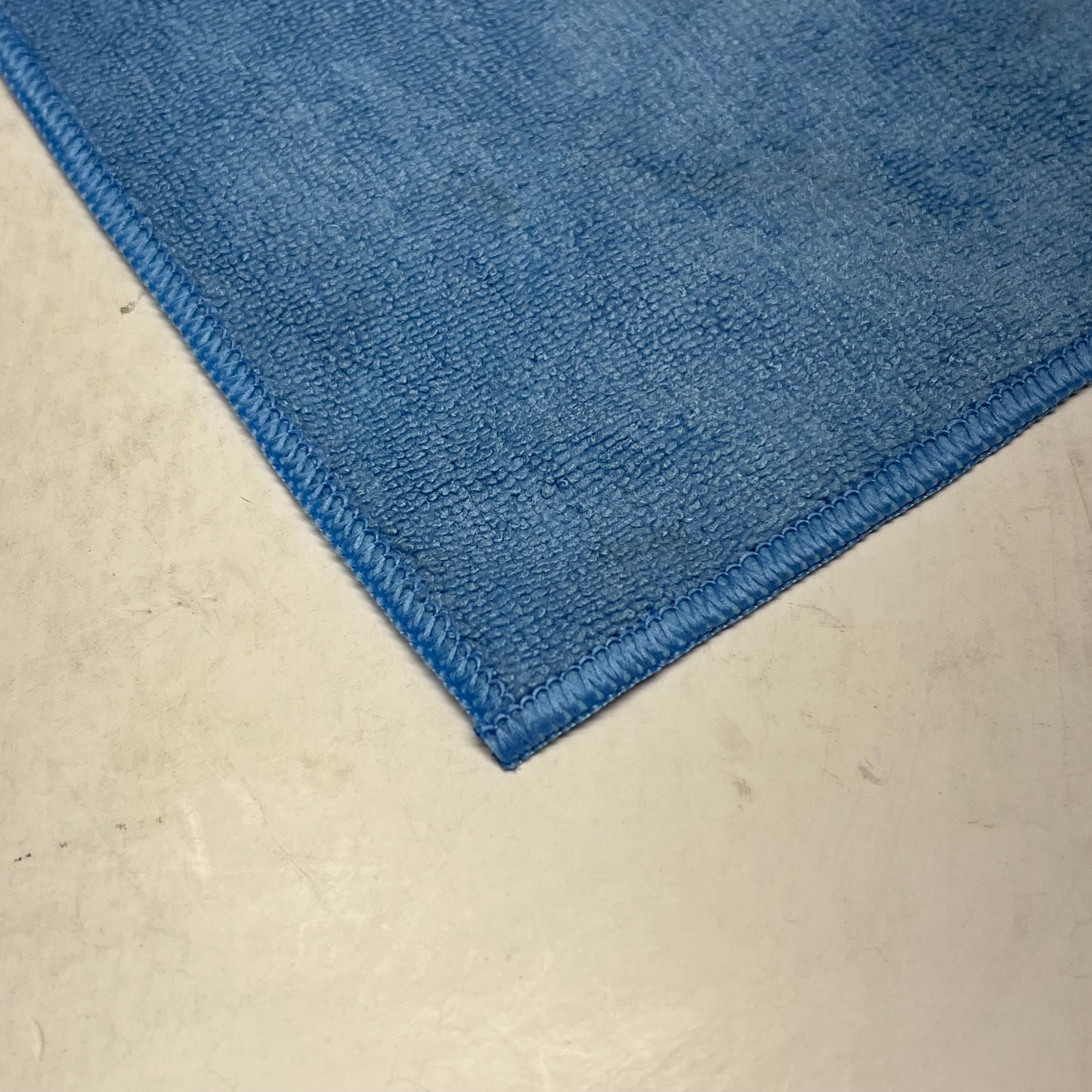 ZA@ (2 PACK, 12 EACH) Microfiber Cleaning Towels 16"x16" Blue