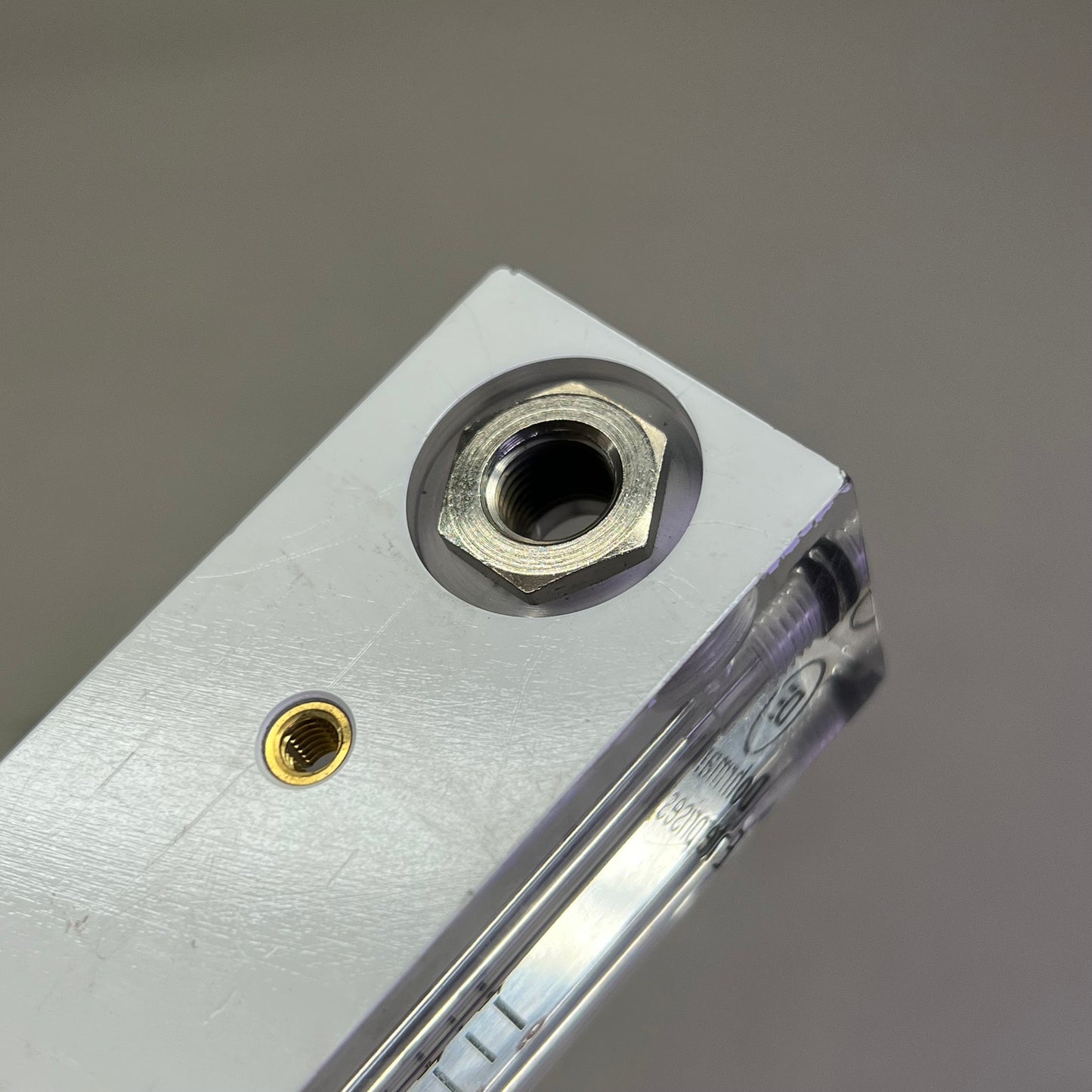 DOHRMANN ENTERPRISES INC. Flowmeter For 1/4"IDx3/8"ID Hose 6.5" Clear FM-1008.5