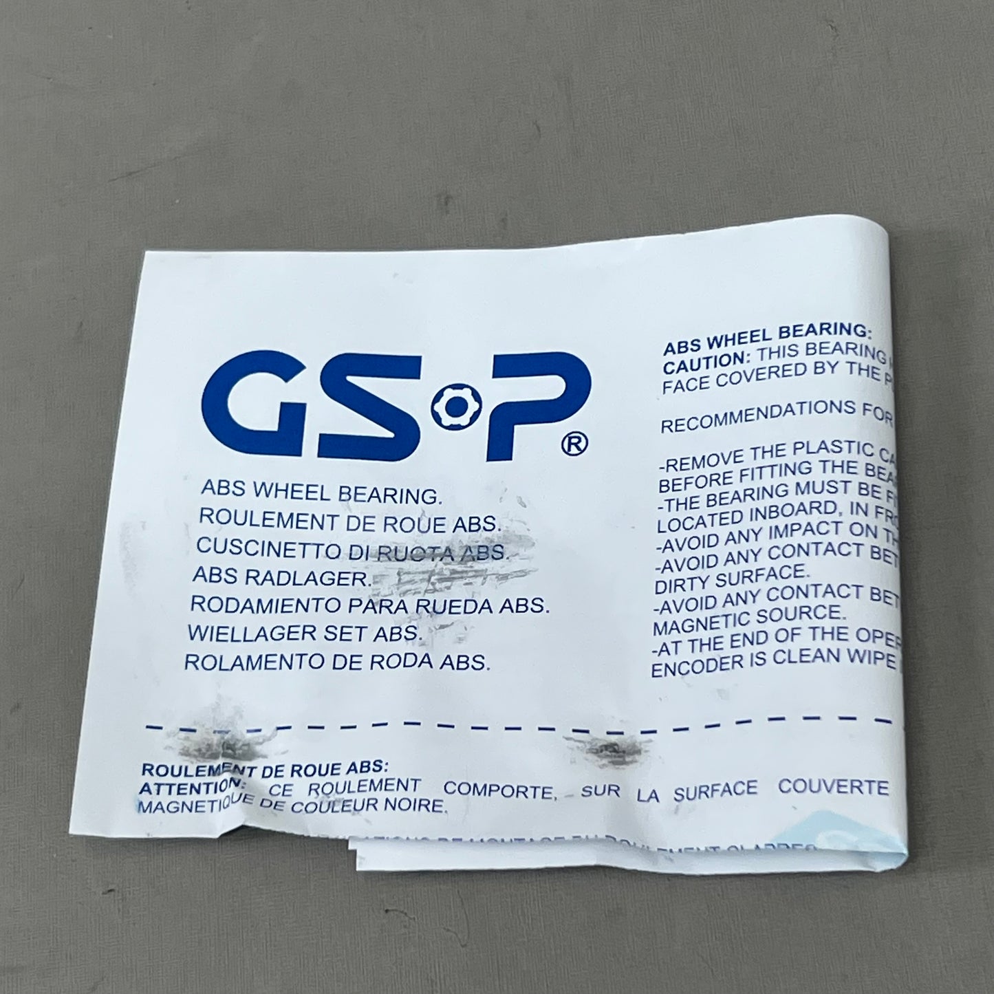 GSP Wheel Bearing & Hub Assembly Replacement Part For Ford 113460