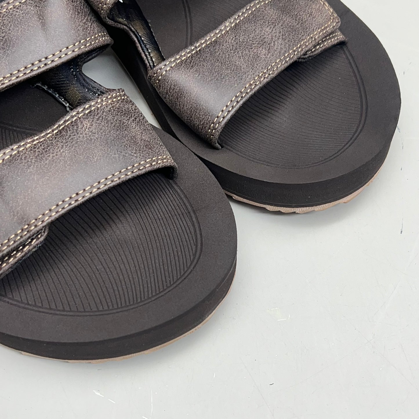 COBIAN Trestles Trek Slide EVA Top Sole Men's Sz 13, 46 Eu Chocolate TTS24-201-13