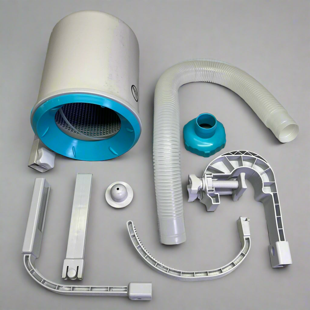 INTEX One Deluxe Pool Skimmer 7.5"D x 10"H Grey 28000E