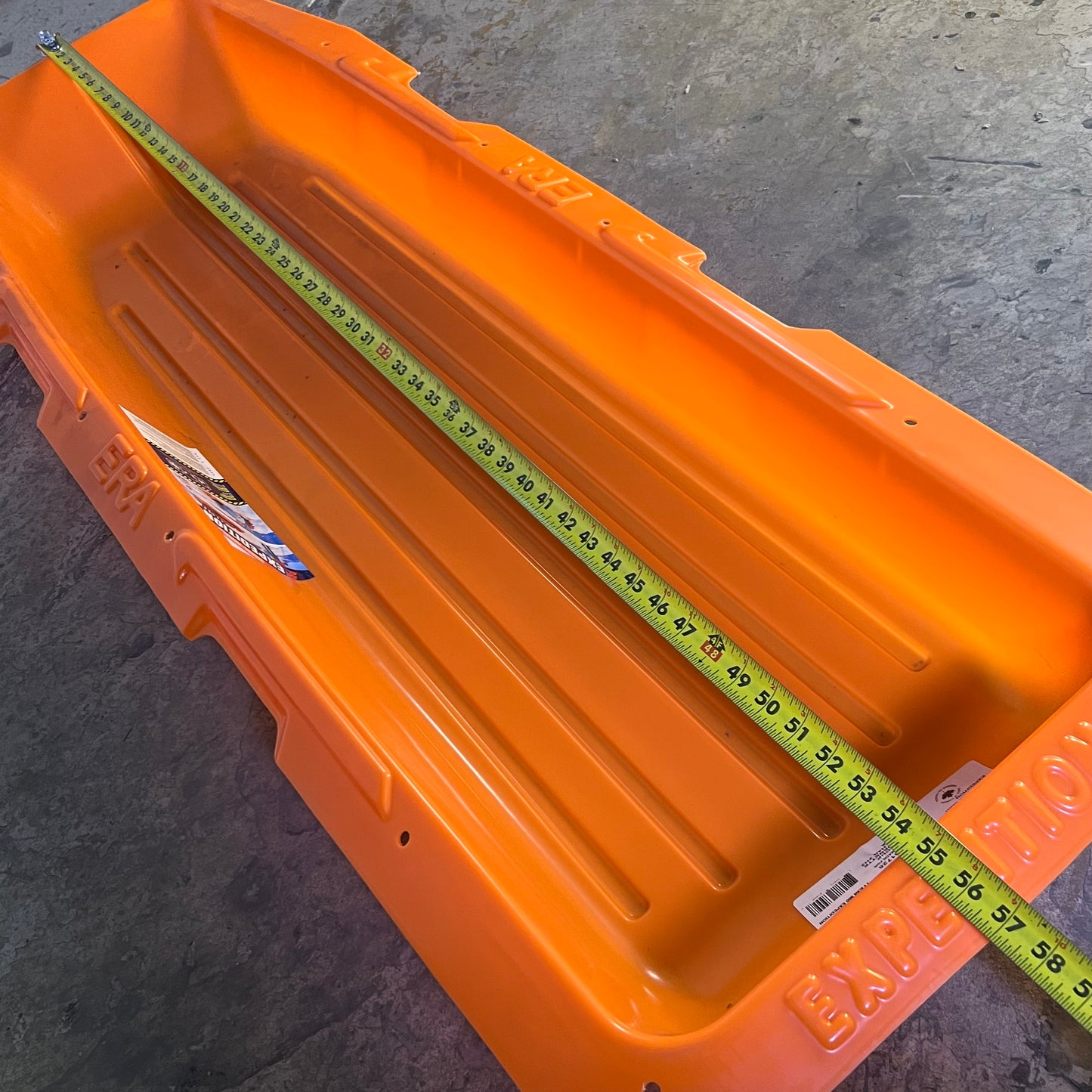ERAPRO PARIS 960 Expedition Sled 57"L x 20"W Orange 061725