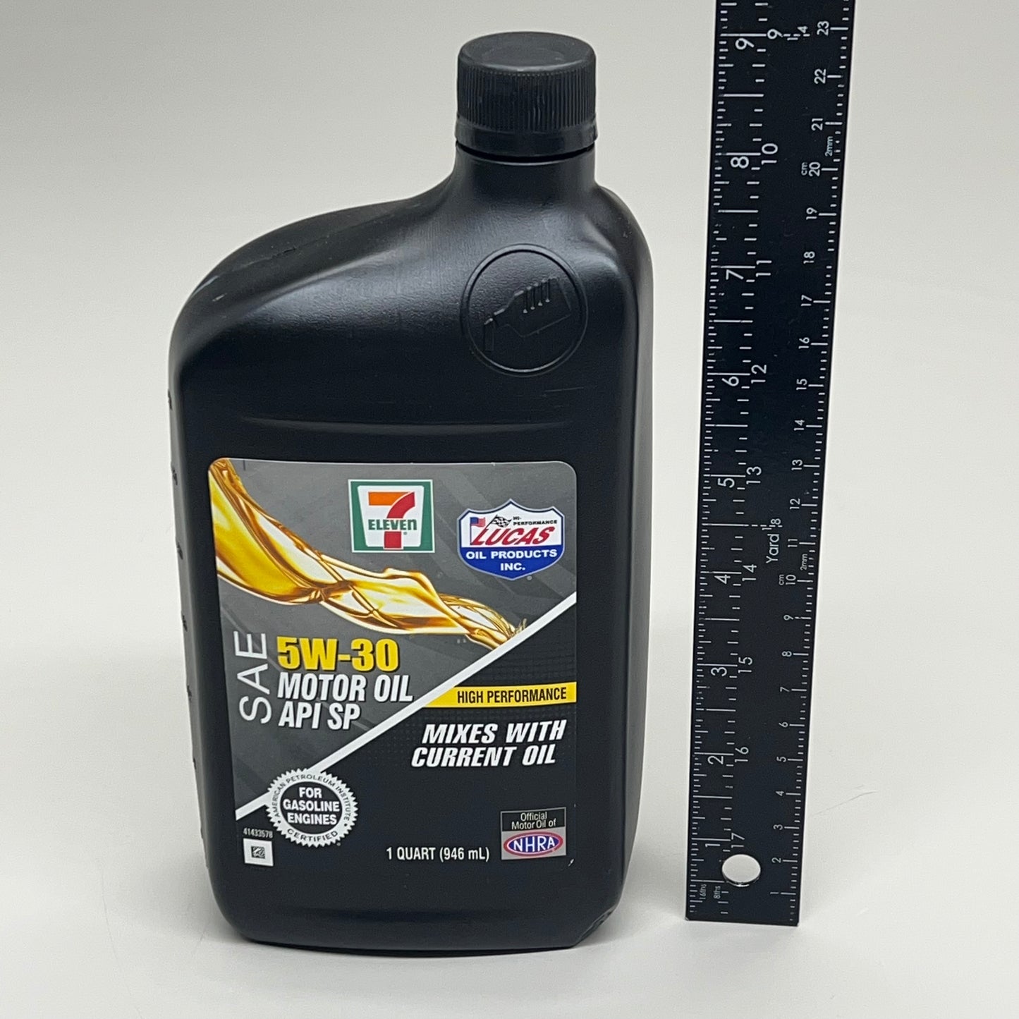 7 ELEVEN (6 PACK) SAE 5W-30 Motor Oil High Performance Gasoline Engines 1qt BB 01/24