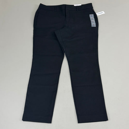 OLD NAVY High Waisted Pixie Skinny Ankle Pants Women's Sz 12 Black 3139011958