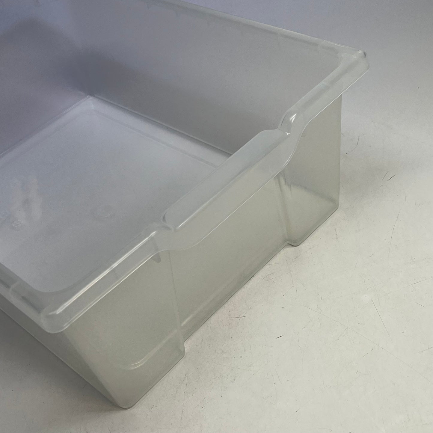 LAKESHORE (SET OF 12) See-Inside Bins 16 3/4" X 12 1/4" X 6" Transparent LM122