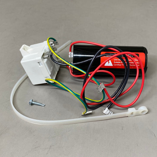 PROPARTS Potential Relay & Start Capacitor 3-Wire Hard Start Kit 50/60Hz Black PPCS2