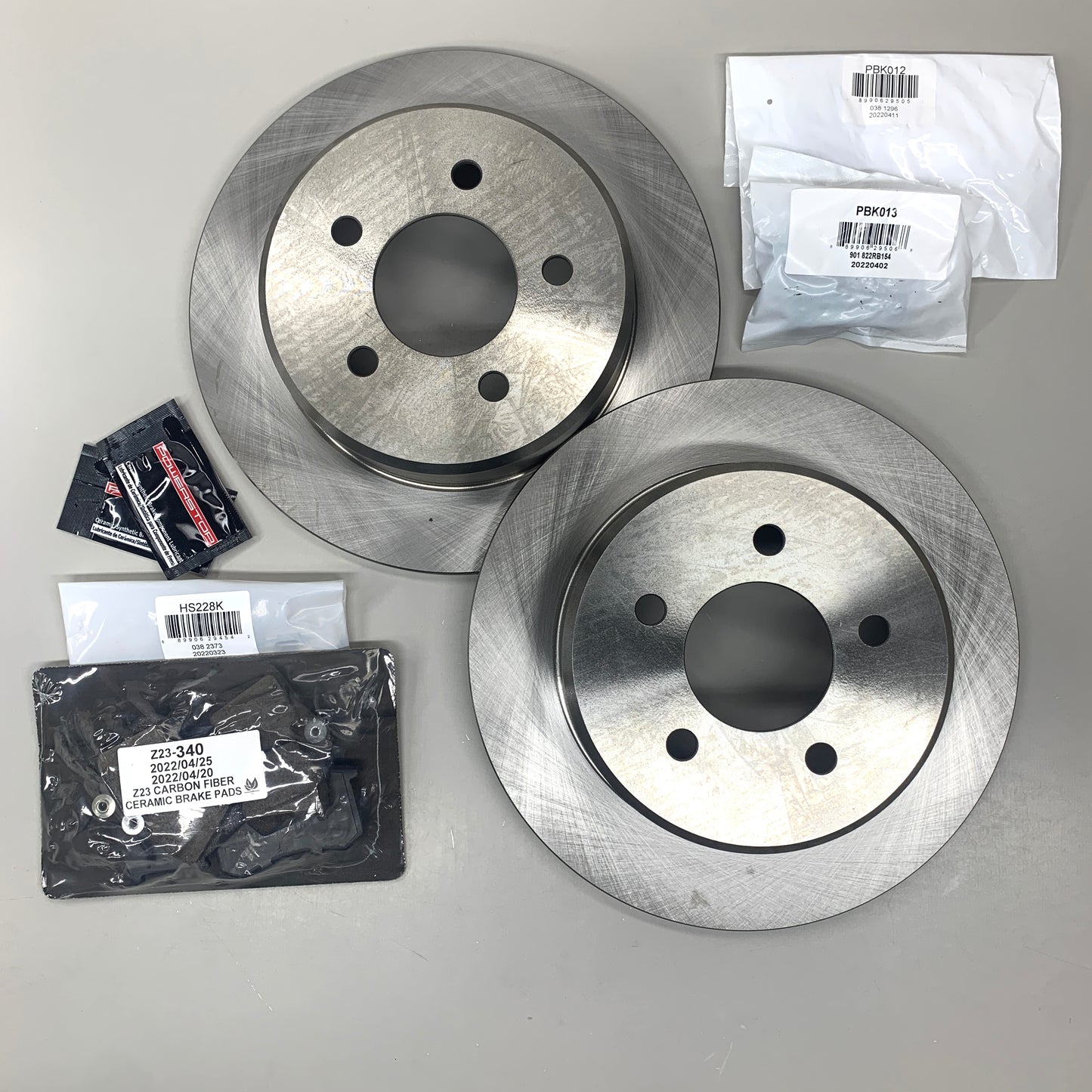 POWERSTOP Brake Systems Z17 Evolution Plus Stock Replacement Kit Rear KOE5248