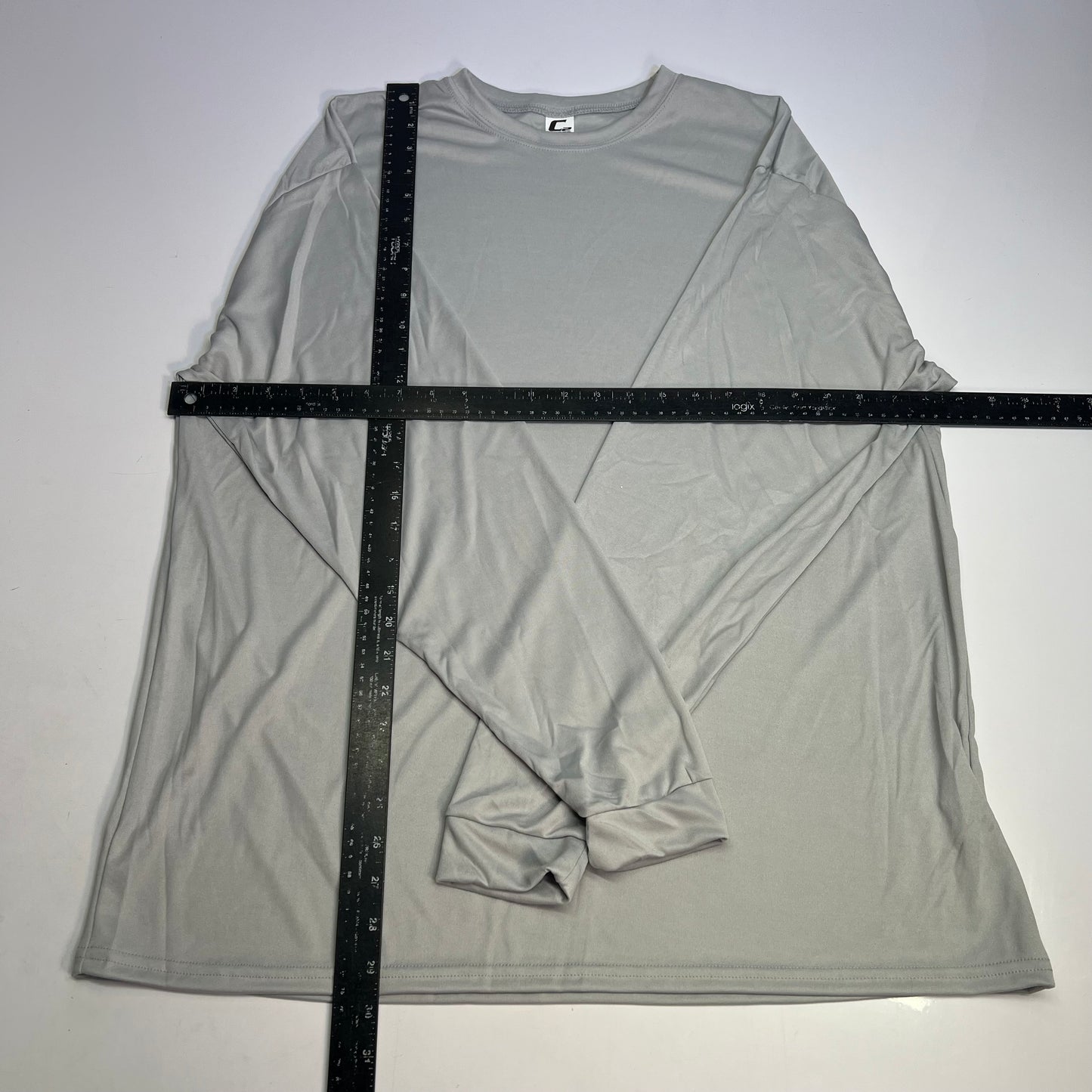 C2 SPORT (5 PACK) Long Sleeve Work Shirts Men's Sz XL Light Grey 510400
