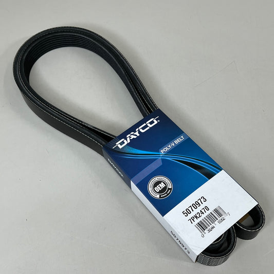 DAYCO Serpentine Belt Straight Rib Standard 	2471.42" Effective Length 5070973