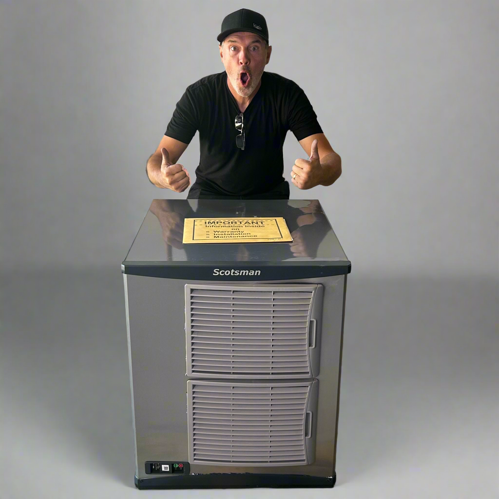 SCOTSMAN Prodigy Plus Nugget Style Ice Maker 27"x22.9"x24" NS1322A-32 (As-Is Damaged, See Images)