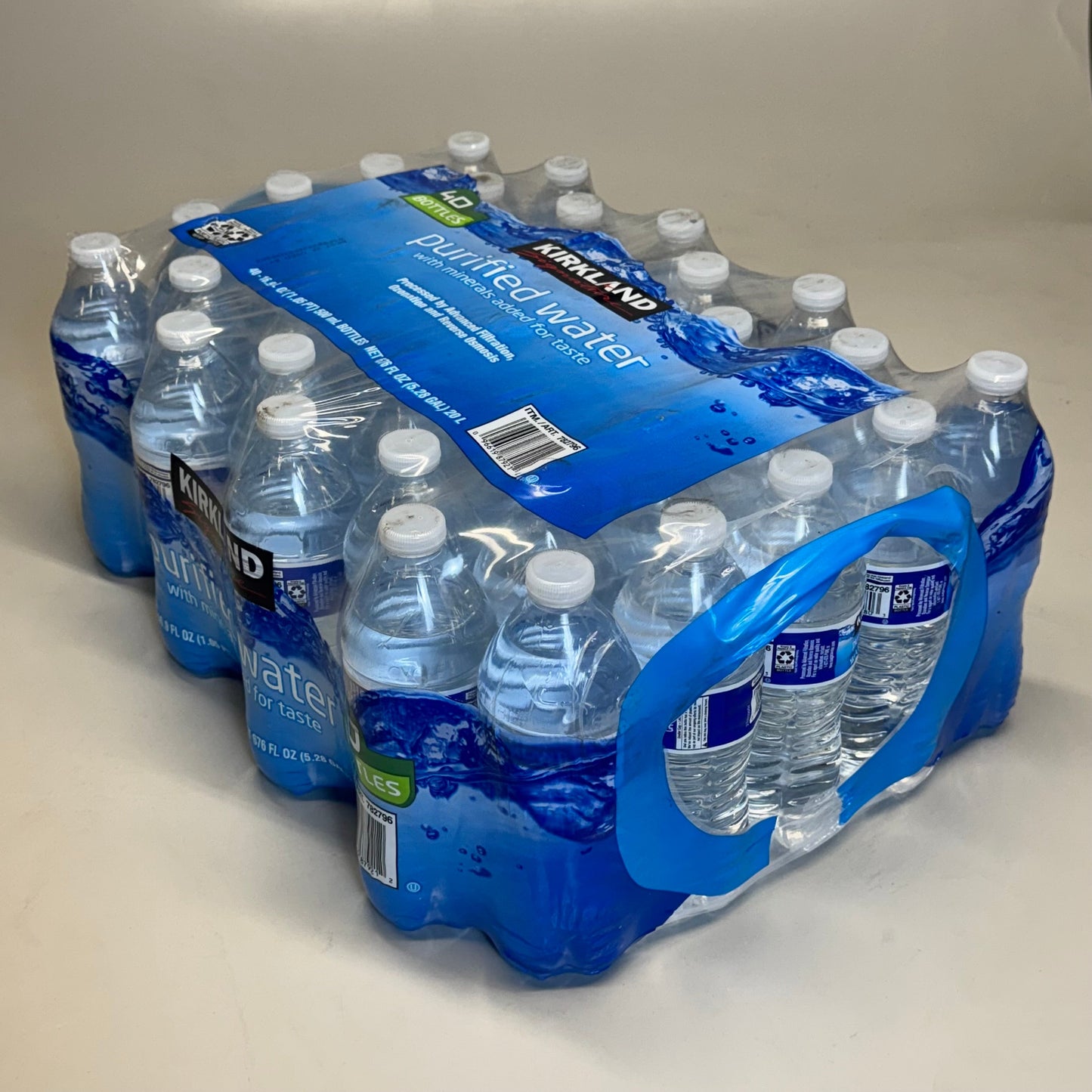 ZA@ KIRKLAND (120 Bottles) Purified Water 16.9fl oz BB 04/26 (New)