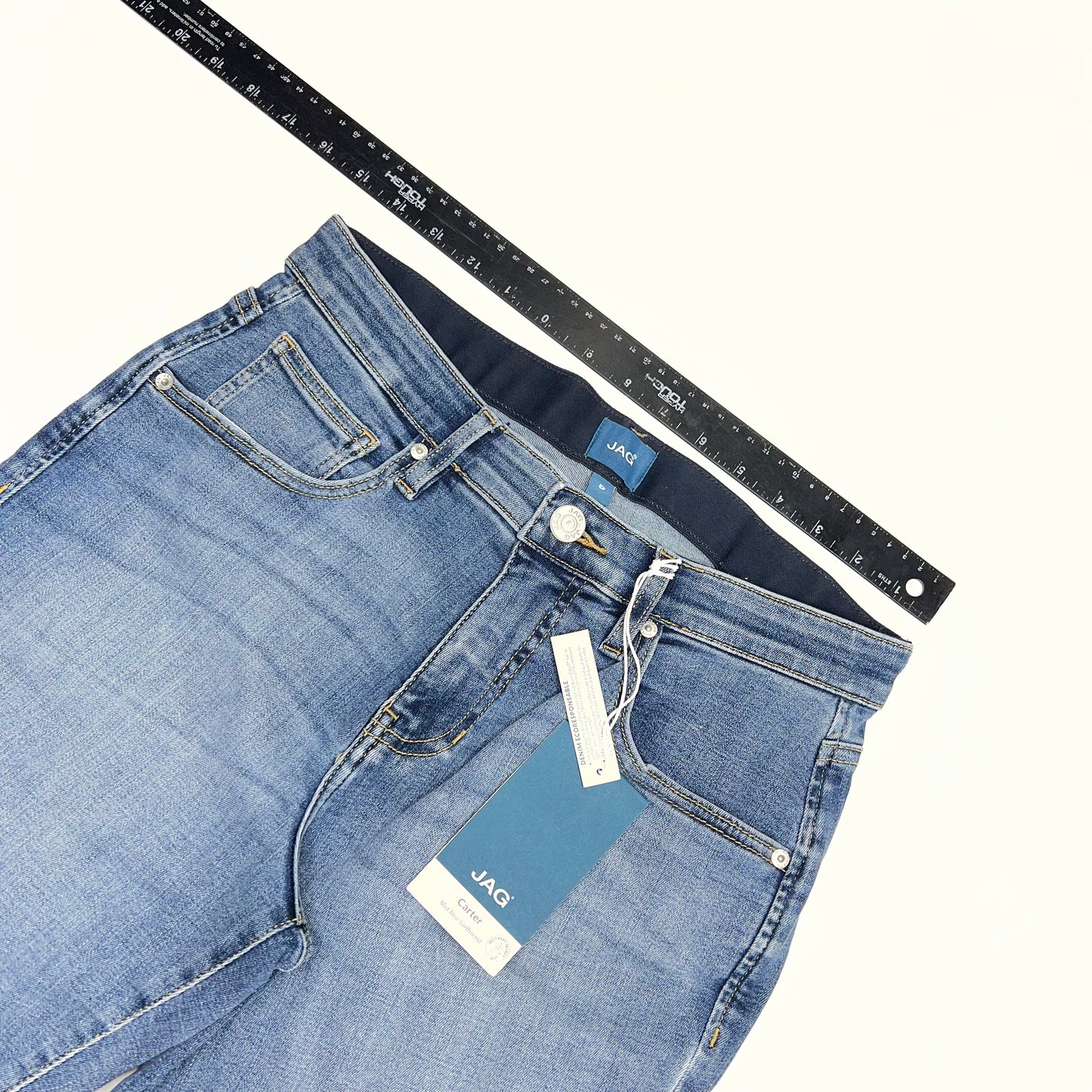 JAG Carter Girlfriend Jean Slim-leg Women's Sz 8/26 Mid Vintage J2967ECF209