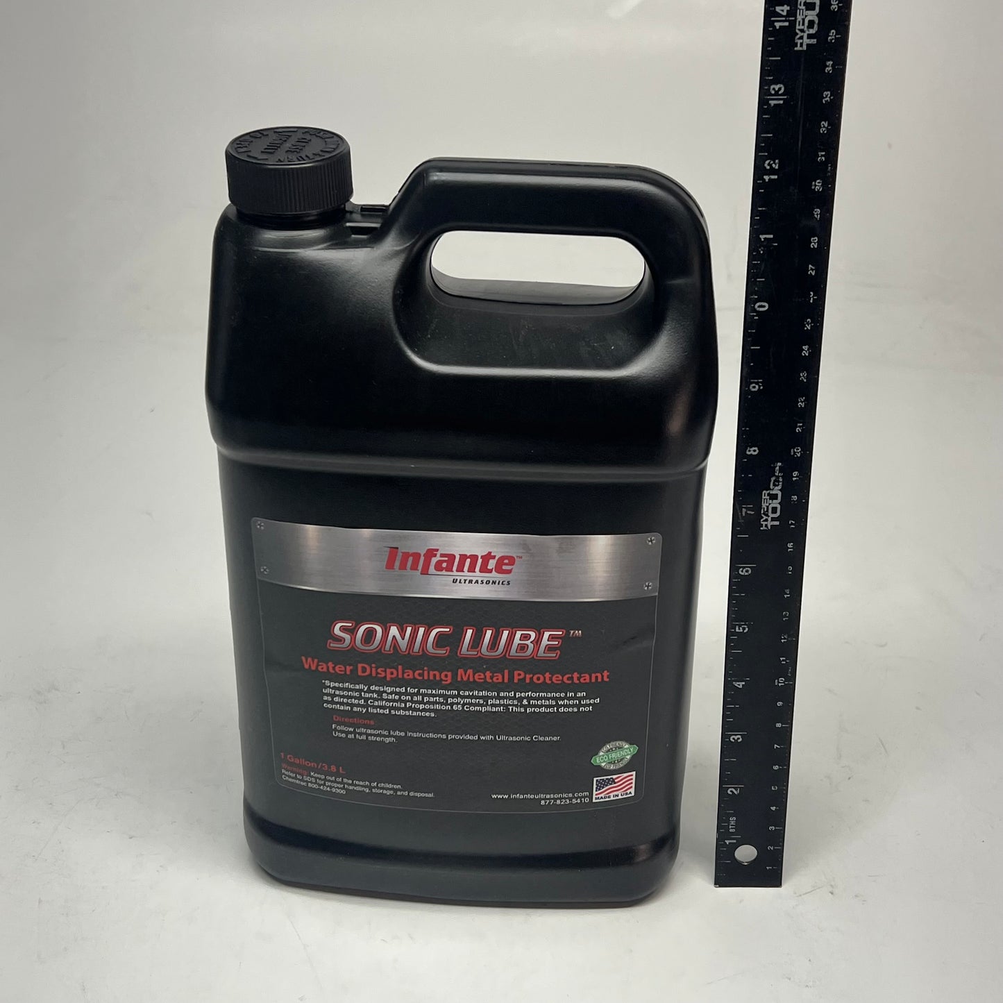 INFANTE  Ultrasonic Sonic Lube Water Displacing Metal Protectant  1 Gal/3.8L