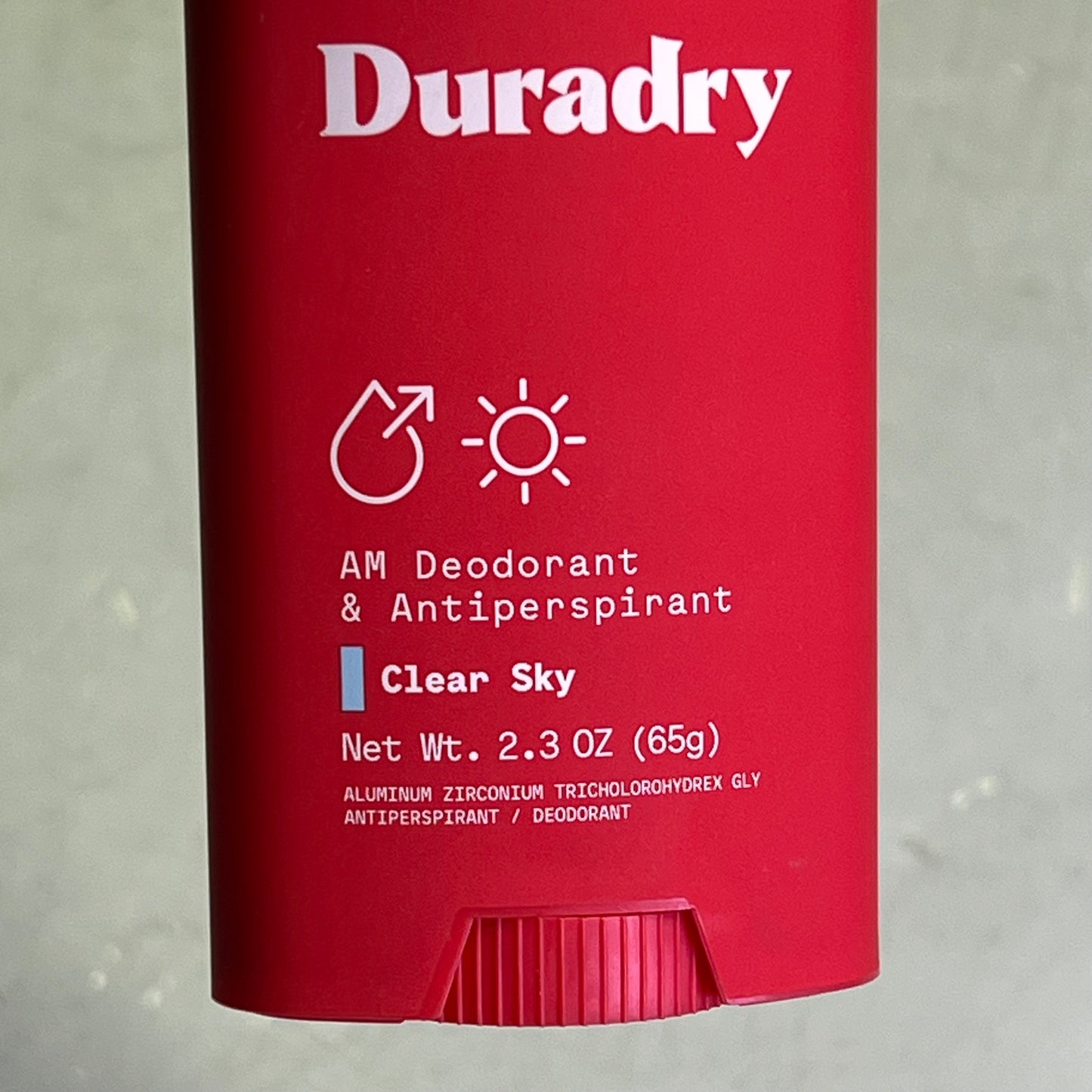 DURADRY(2 PACK) Clinical Strength AM Deodorant & Antiperspirants Clear Sky 2.3oz