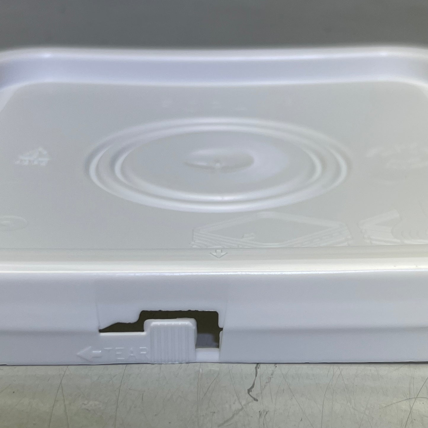 ROPAK (96 PACK) Plastic Pail Lids, White Sz 9.5" x 9.5" 56WSL2