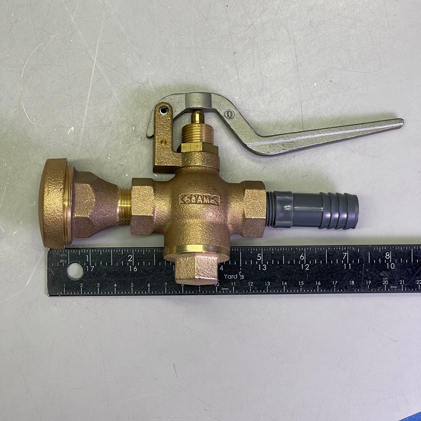 ISL Spray Wash Valve 200 psi, 8" x 4.5" x 2" Bronze