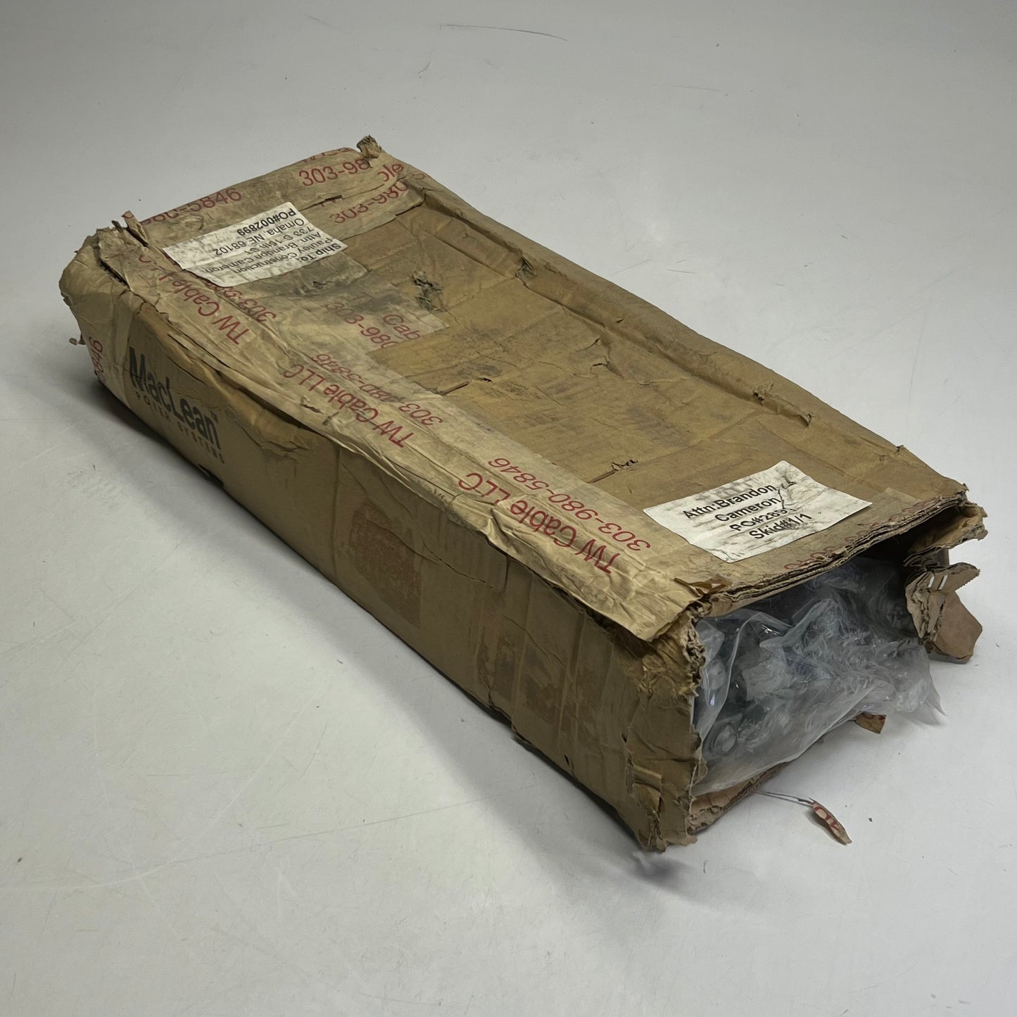 MACLEAN (25 PACK) Machine Bolt Square Head Sz 5/8" x 18" J8818 (New Other, Distressed Box)