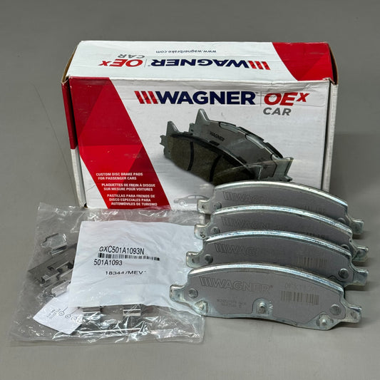 WAGNER OEx Premium Ceramic Disc Brake Pad Set 5 1/2" x 2" OEX1172